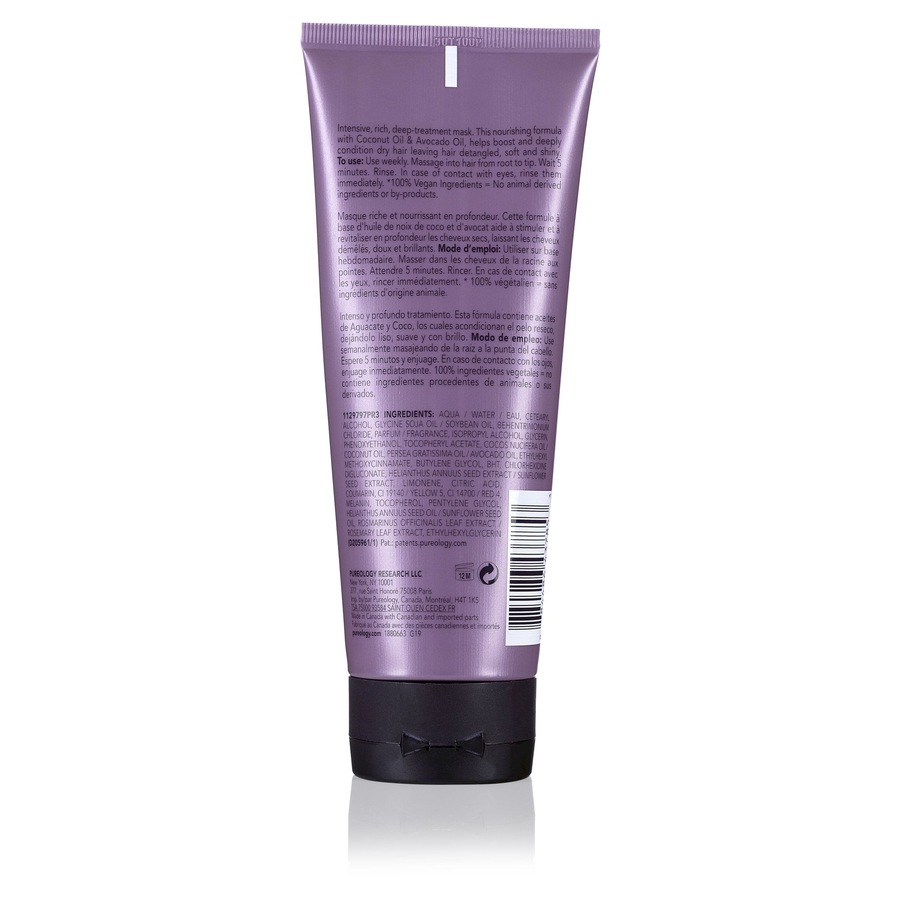 Pureology Hydrate Superfood Treatment intensely moisturizes and softens hair