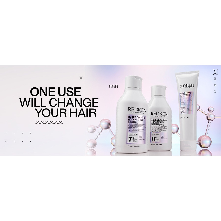 Redken Acidic Bonding Concentrate Shampoo 300ml Optimized for Colored Hair