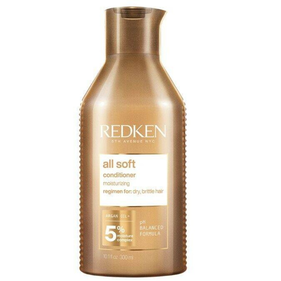 Redken All Soft Shampoo & Conditioner 300ml Duo Hair in Need of Moisture