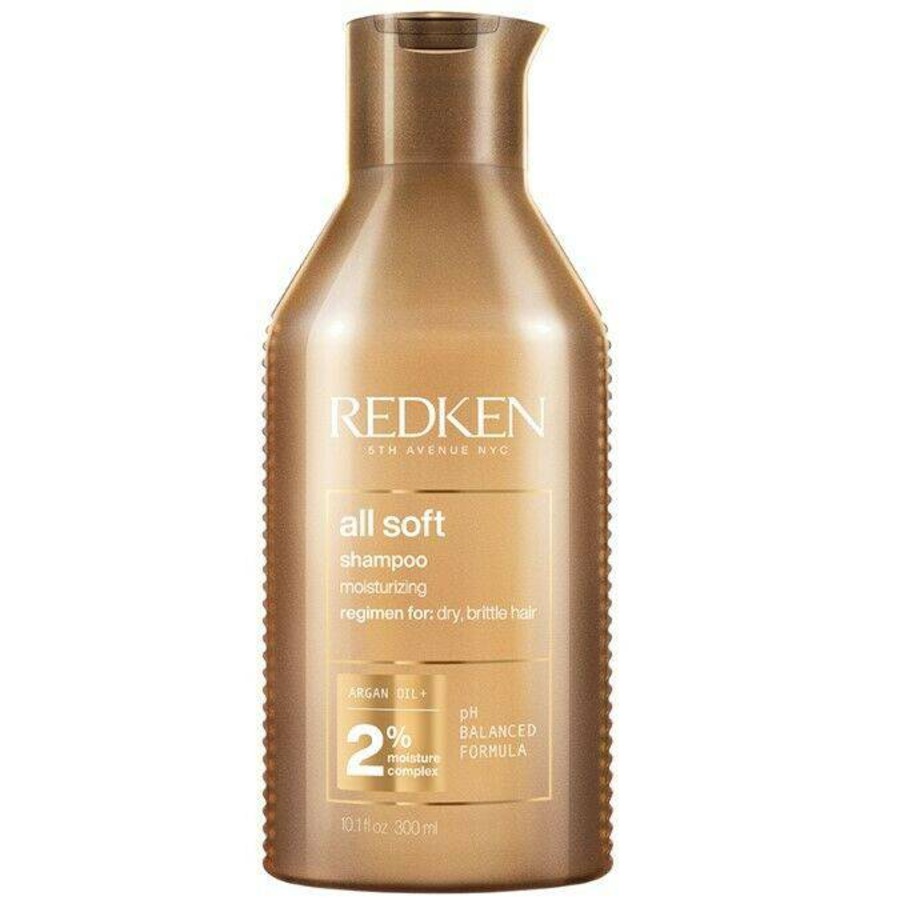 Redken All Soft Shampoo & Conditioner 300ml Duo Hair in Need of Moisture