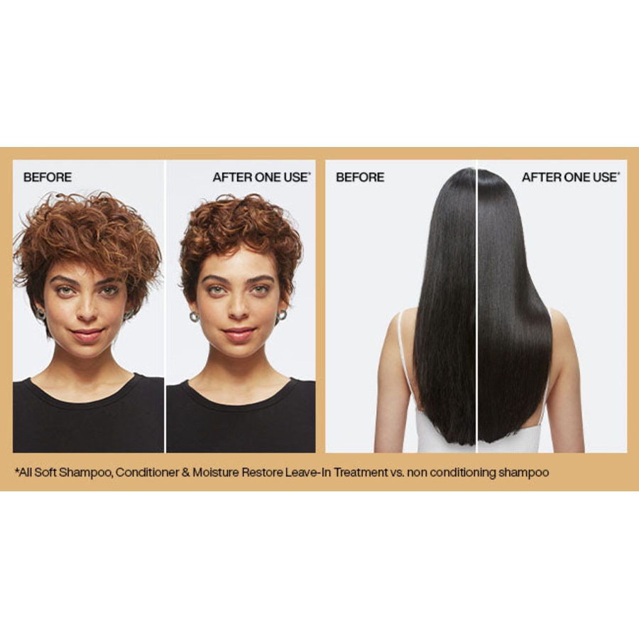 Redken All Soft Shampoo & Conditioner 300ml Duo Hair in Need of Moisture