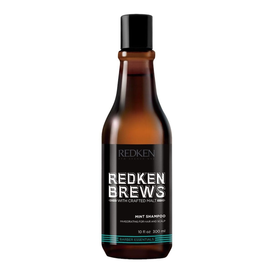 Redken Brews Mint Clean Shampoo 1 x 300ml All hair types for men