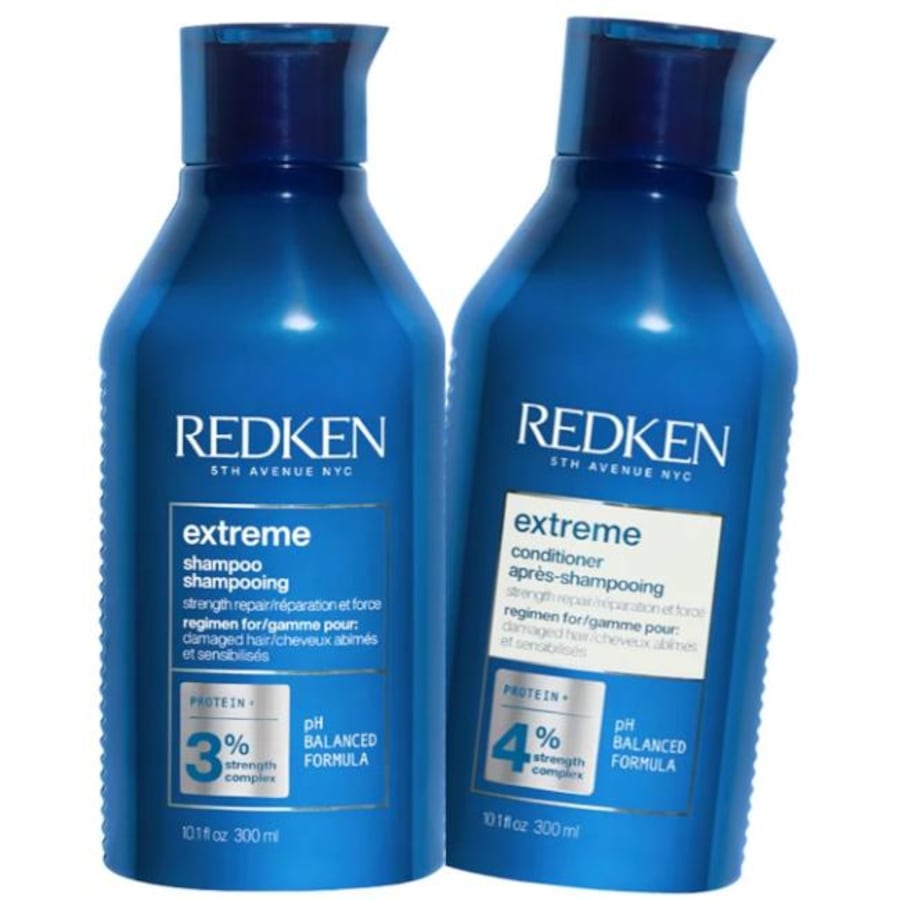 Redken Extreme Shampoo, Conditioner Duo for Damaged Hair in Need of Strength and Repair