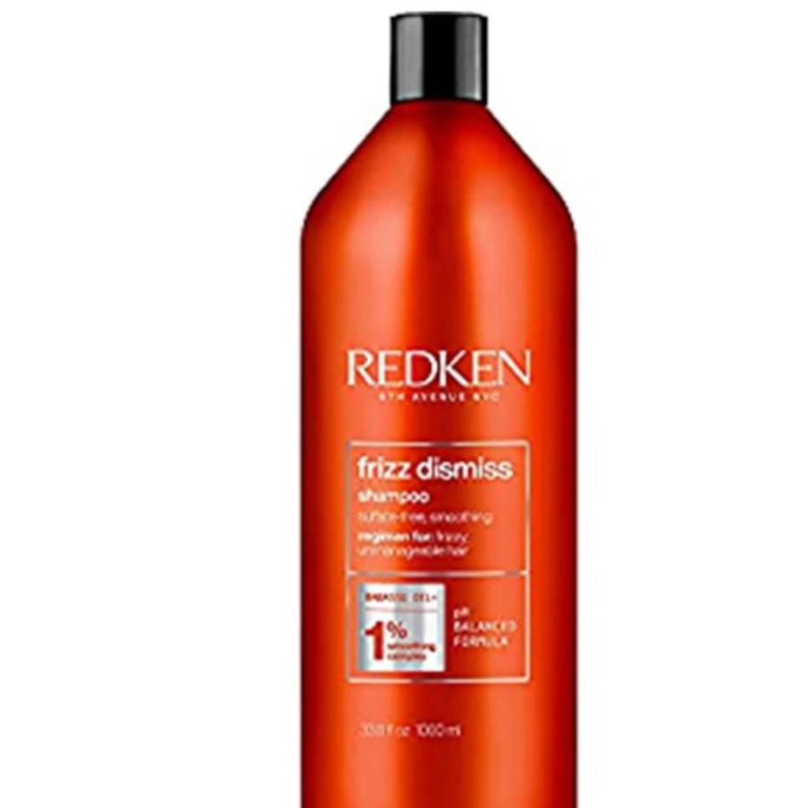 Redken Frizz Dismiss Shampoo 1lt for humidity protection and Smoothing