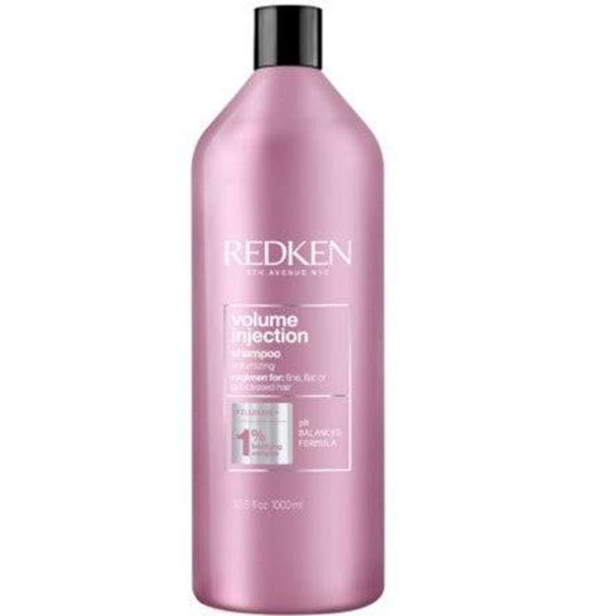 Redken Volume Injection Shampoo 1lt for fine or flat hair in need of volume or lift