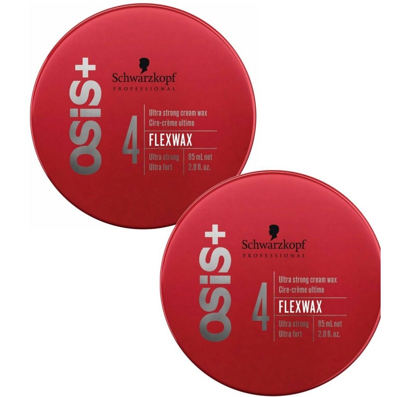 Buy Schwarzkopf OSIS+ 4 FLEX WAX ultra strong cream wax hair wax 50ml x