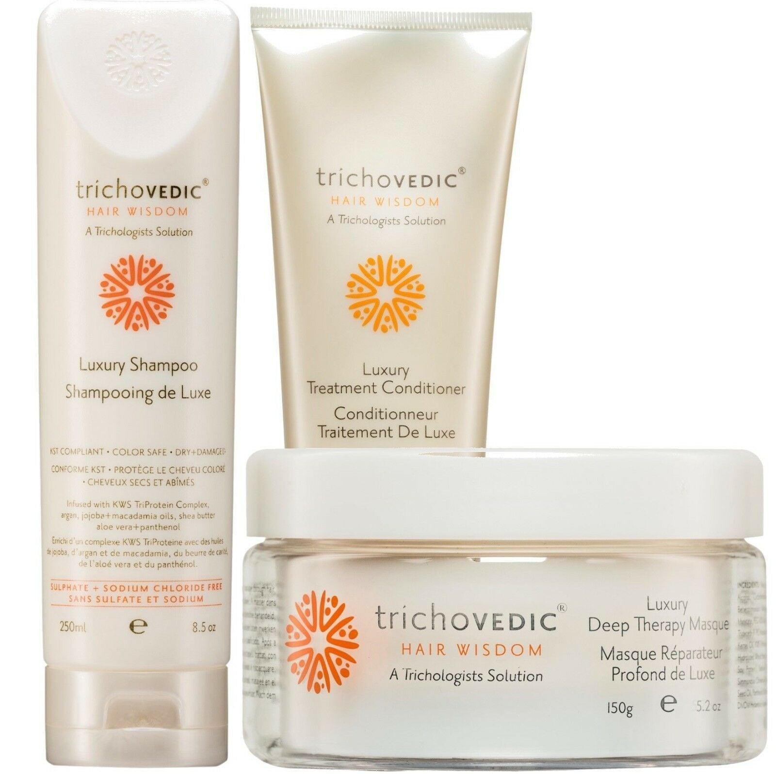 Trichovedic Luxury Colour Keratin after care Pack Combo
