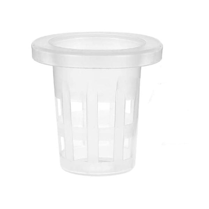 Buy 100 Packs 1 Inch Garden Slotted Mesh Net Cups Heavy Duty Bucket