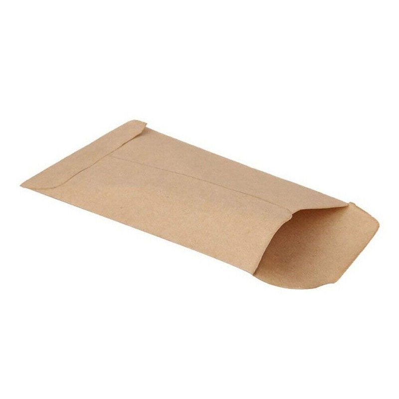Buy 100X Packets Mini Envelopes Kraft Paper Seed Bags Garden Home