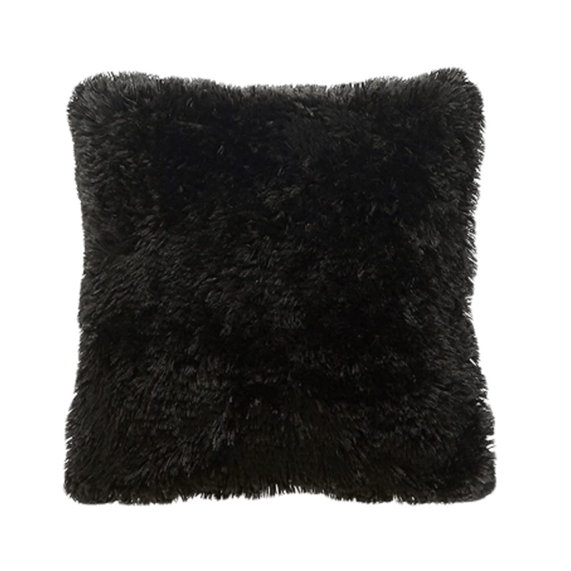 Buy 2 Pcs Faux Fur Throw Cushion Covers Square Fluffy Plush Pillow