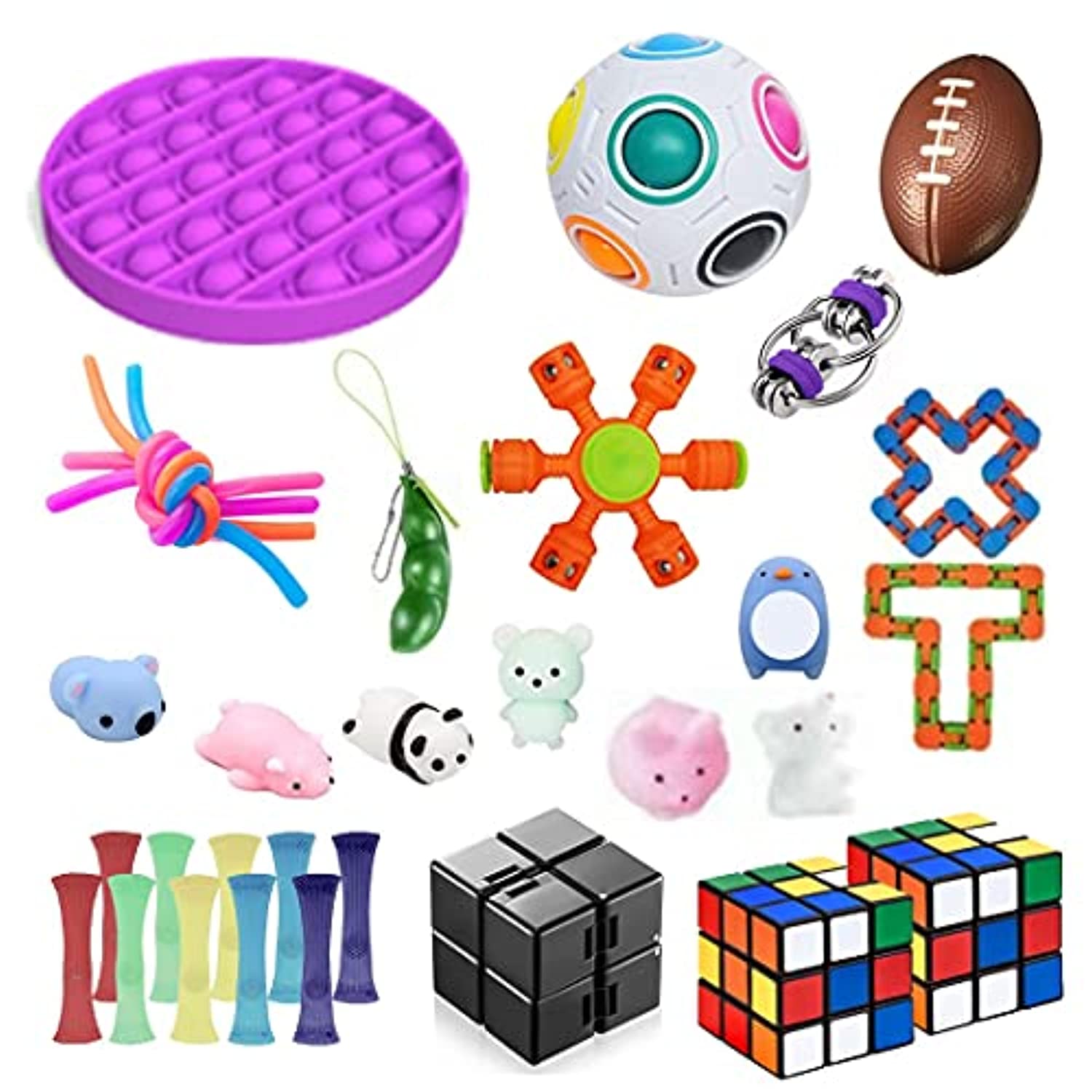32 Pack Sensory Toys Set,Fidget Toys