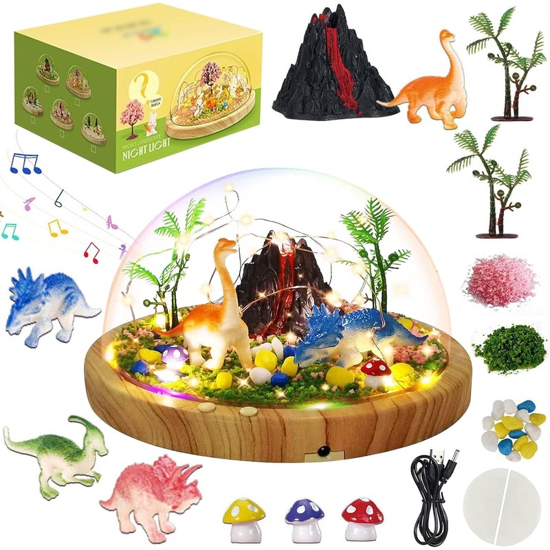 Buy Dinosaur Toys for Girls Creative Magic Nightlight USB Upgrade, Arts