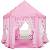 Kids Playhouse Play tent Pop Up Castle Princess Indoor Outdoor Girls Boys