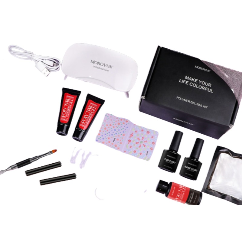 Buy Poly Extension Gel Nail Kit With Temperature Color MyDeal