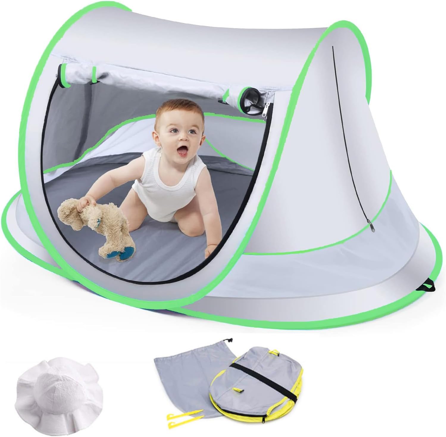 Portable Camping Shelter Backpacking Mosquito Pop Up Tent for Kid