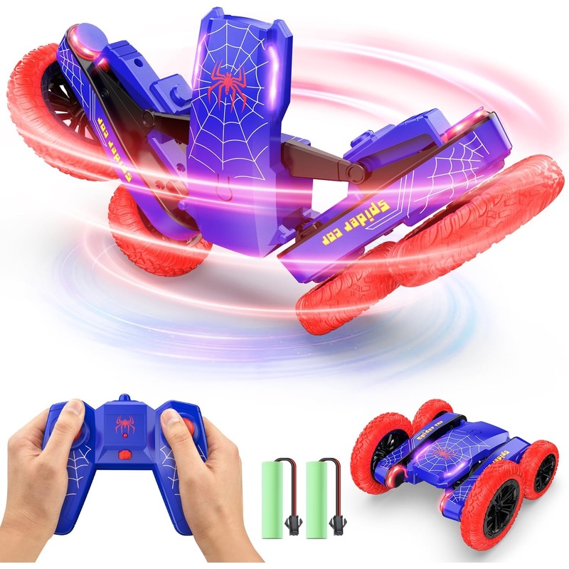 Buy Remote Control Car - Double Sided Mini Rc Stunt Car, 360°rotating 