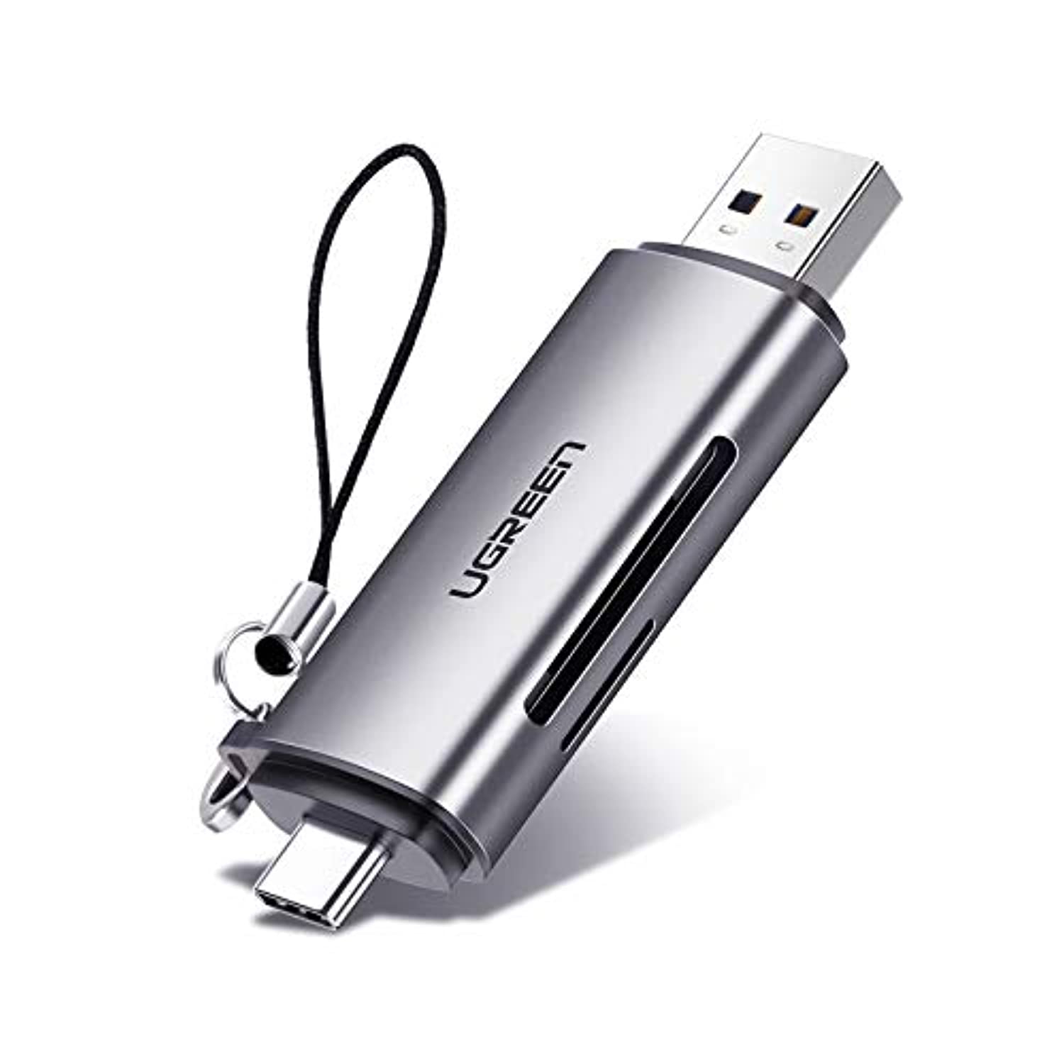 SD Card Reader USB Type C USB 3.0 OTG Memory Card Adapter Portable 2 Slots