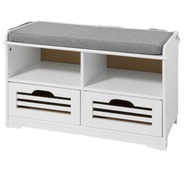 Buy Shoe Bench with Drawers and Shelf, Shoe Rack Storage Entryway Bench