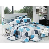 Brinty Sheet Set Queen/King Size Bed Flat&Fitted&Pillowcases