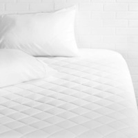 Fully Fitted Quilted Mattress Protector Topper Cover Double Queen/King Size
