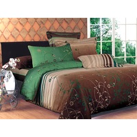 LEXTON Sheet Set King/Super King Size Bed Flat&Fitted Sheets with European Pillowcasess