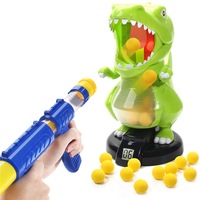 EagleStone Dinosaur Shooting Toys for Kids Target Shooting Games Air Pump Gun