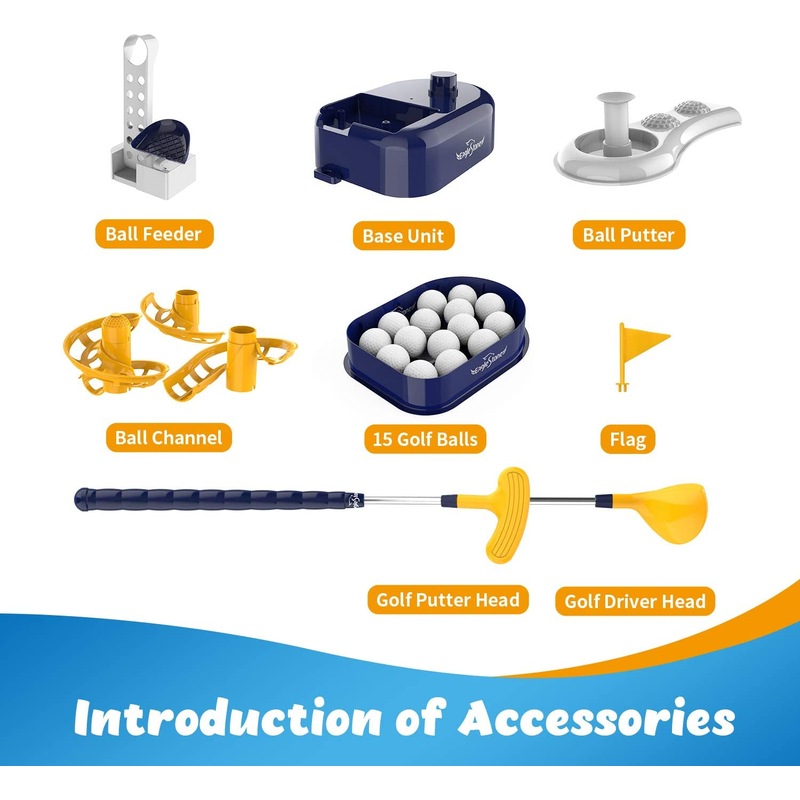 Buy Kids Golf Toys Set Outdoor Lawn Sport Toy Training Golf Balls