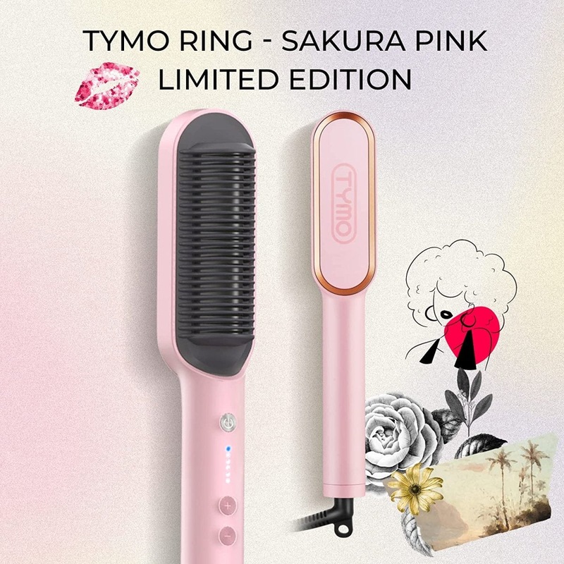 Buy TYMO Hair Straightener Brush Straightening Comb and Iron 5 Temp Limited Edition AU VERSION