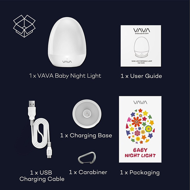 Buy VAVA Eye Caring LED Baby Night Lights for Kids Table Lamp MyDeal