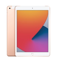 Apple iPad 8th Gen Wi-Fi + Cellular 128GB Gold - As New (Refurbished)