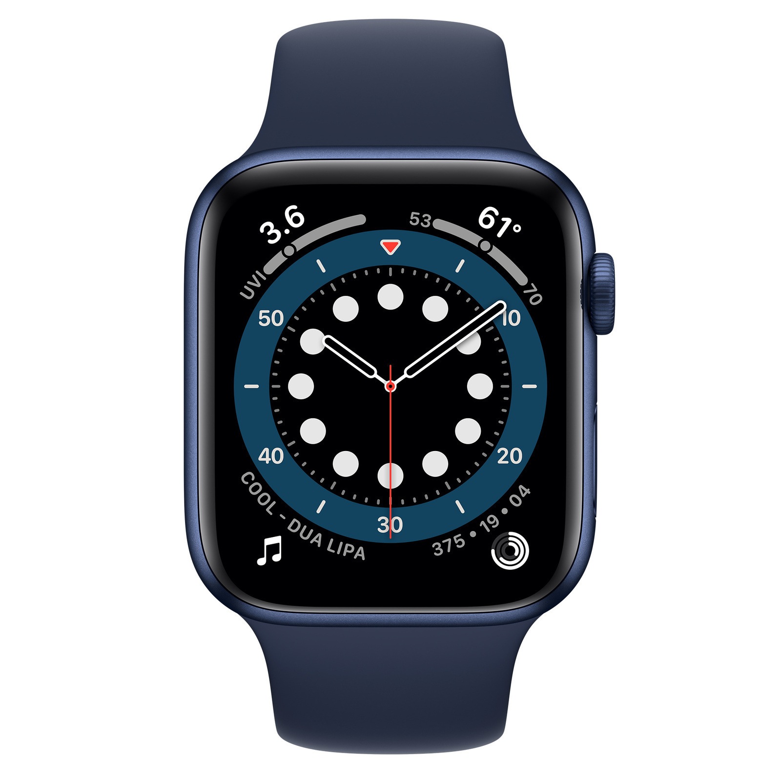 Apple Watch Series 6 GPS 40mm Blue AL Case Band Good Refurbished