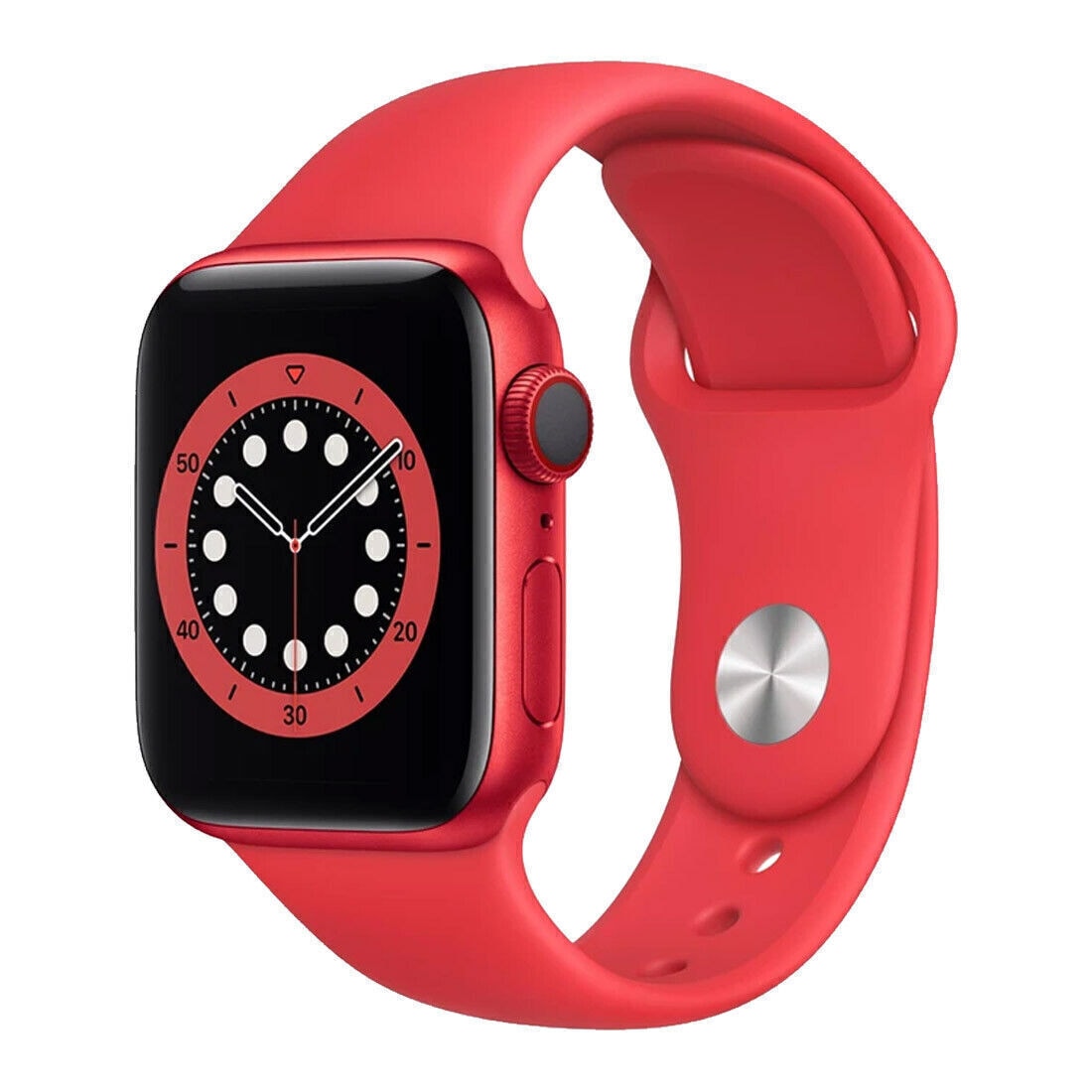 Apple Watch Series 6 Cellular 40mm Red AL Case Band Good Refurbished