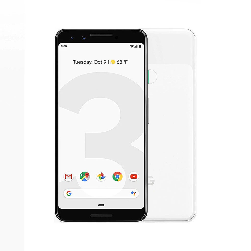 Google Pixel 3 64GB - Clearly White - As New Condition (Refurbished)