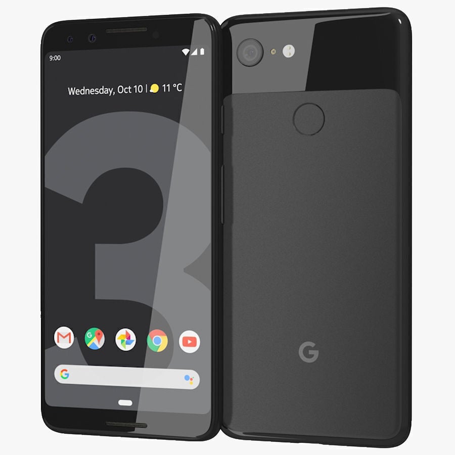 Google Pixel 3 64GB - Just Black - As New (Refurbished)