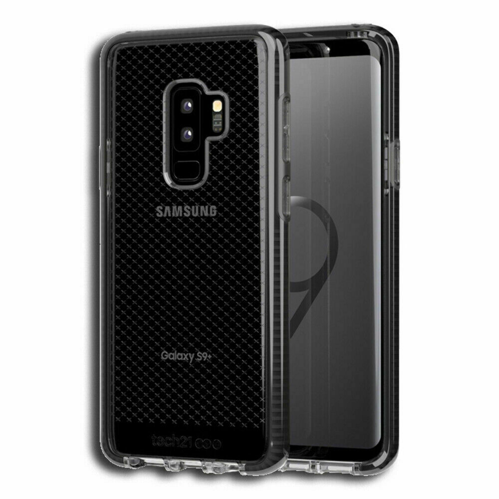 Tech21 T21-5835 Galaxy S9 Plus Check Case - Smokey Black