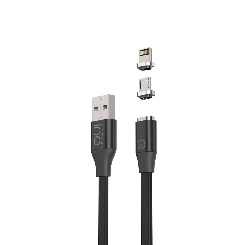 Magcable 2in1 Magnetic Charging Cable For Apple Lightning & Micro USB