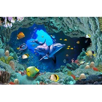 Aquarium Underwater 3D Kids Decal