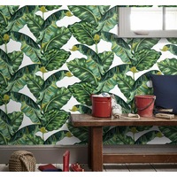 Banana Leaves Wall Paper