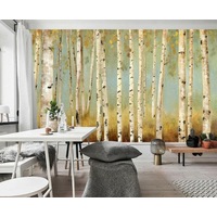 Birch Forest Removable Wall Mural