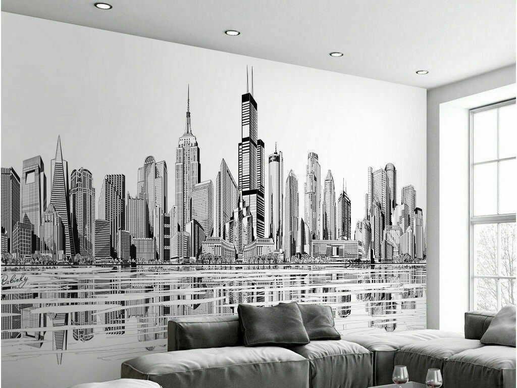 City View Removable Wall Mural