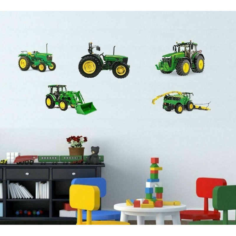 John Deere Tractor Removable Kids Wall Sticker Buy Kid's Wall