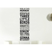 "RISE UP THIS MORNING" Wall Art Quotes