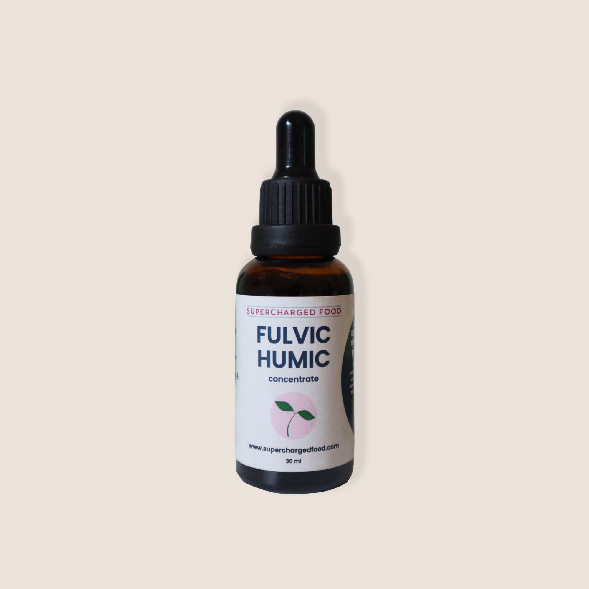 Love Your Gut Fulvic Humic Concentrate, 30ml, by Supercharged Food