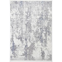 Cordelia Vidlak Abstract Grey & Blue Rug