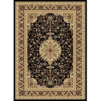 Julian Bilitio Traditional Black & Cream Rug