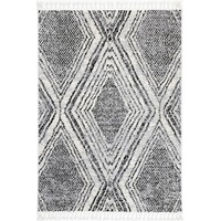 Micha Kanani Geometric Black & Grey Rug