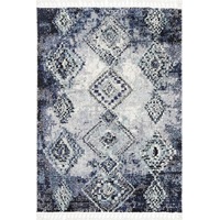 Micha Marrakesh Geometric Navy Blue Rug
