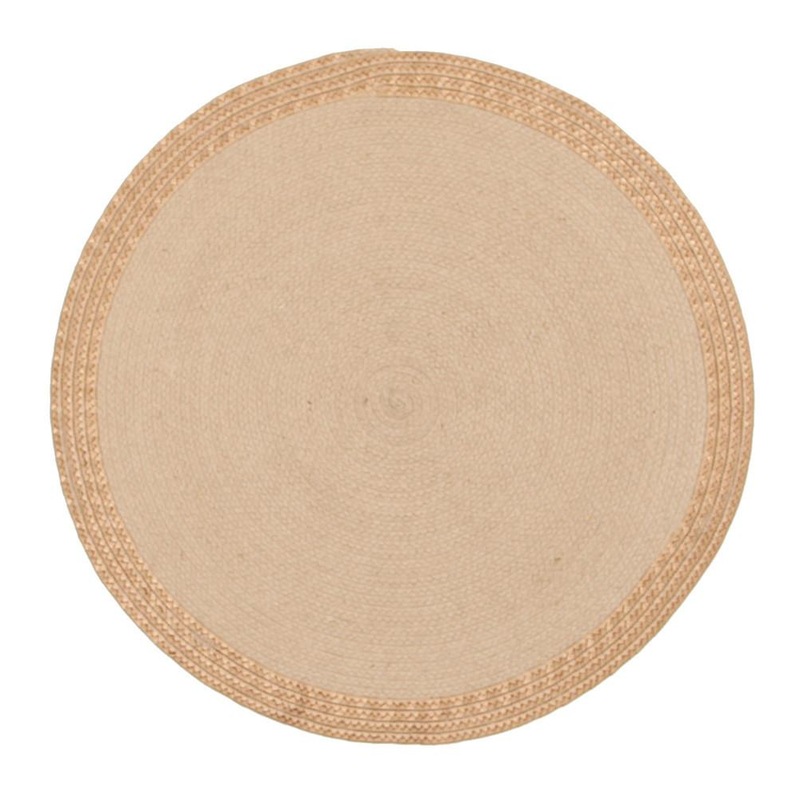 Buy Milano Metallic Copper and Natural Jute Rug MyDeal
