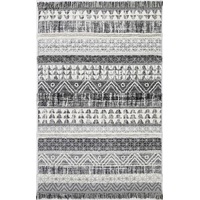 Mono Mescit Modern Cream & Athracite Rug
