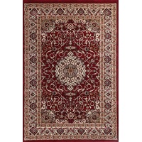 Ornate Lottie Traditional Red Rug